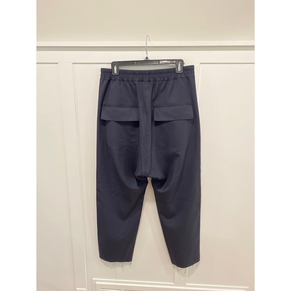 Nili Lotan Aida Wool-Blend Twill Pants in Blue - Picture 11 of 14